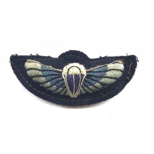 143 - Special Air Service SAS cloth Parachute Qualification Wing of Lt Col W.L. Mundell BEM A rare attribu... 