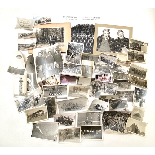 160 - SAS Special Air Service Original Snap Shot Photographs A selection of believed to be unpublished pho... 