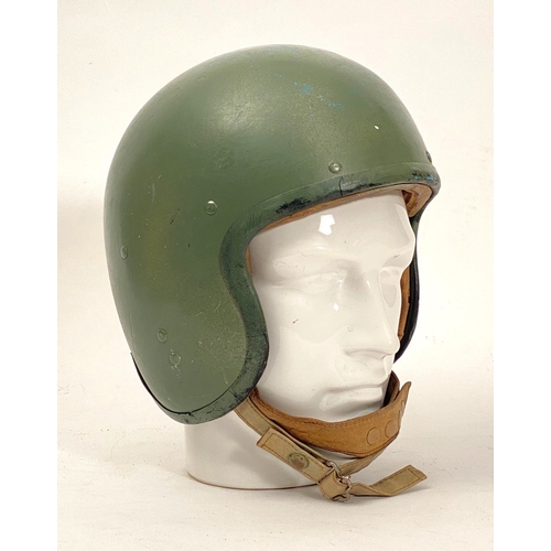 166 - SAS Special Air Service Jump Helmet. An unusual example circa 1960s believed used by Lt Col W.L. Mun... 