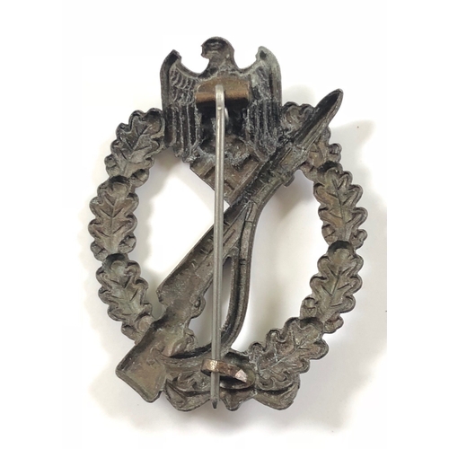 373 - German Third Reich WW2 Army / Waffen-SS Infantry Assault badge for motorised and mechanised infantry... 