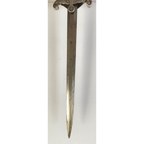 367 - German Third Reich attributed Army Officer's dagger by Ernst Pack & Sohne An interesting example... 