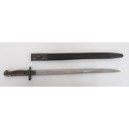 106 - 1907 Pattern SMLE Regimentally Marked Royal Scots Fus Bayonet
17 inch, single edged blade with fulle... 