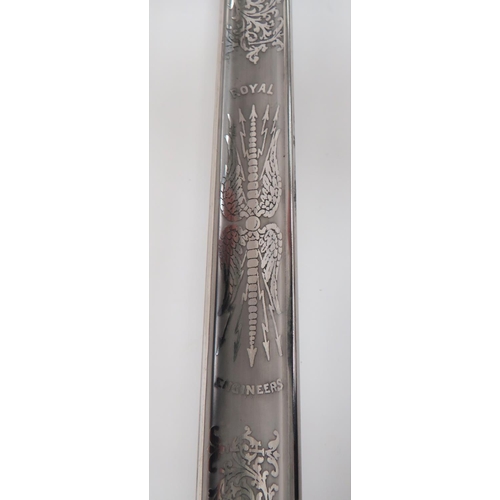 26 - WW1 Royal Engineers Officer's Sword By Wilkinson
A good example of the 1897 Pattern 32 1/2 inch, dum... 