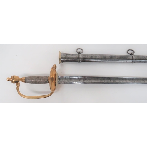 76 - Napoleonic War Period 1796 Infantry Pattern Sword. scarce and good quality example by Osborne 1798. ... 