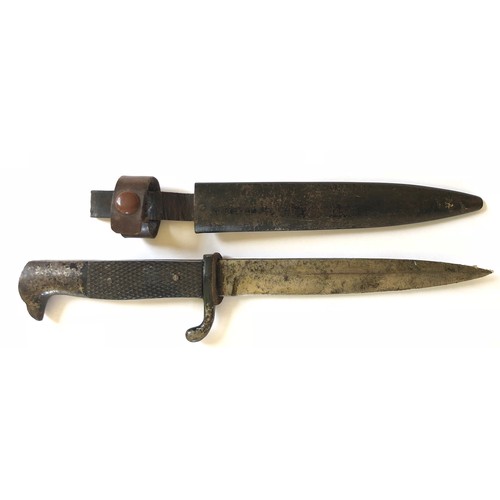 WW1 Imperial German Trench Fighting Knife.