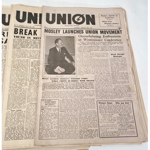 225 - BUF British Union of Fascists Union Movement 1948-1950 Official Newspaper 