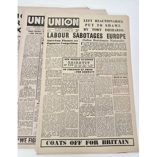 225 - BUF British Union of Fascists Union Movement 1948-1950 Official Newspaper 