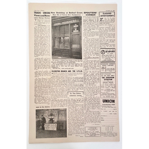 225 - BUF British Union of Fascists Union Movement 1948-1950 Official Newspaper 