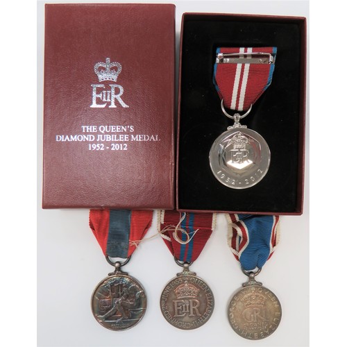 139 - Three Various Coronation and Jubilee Medals
consisting 1937 Coronation medal ... 1953 Coronation med... 