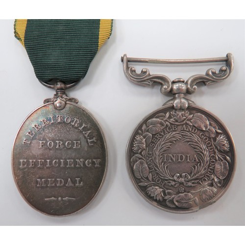 140 - Territorial Force Efficiency Medal
King George V example named 