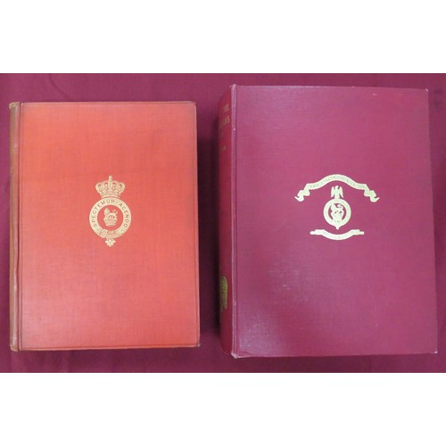 192 - History Of The Royal Dragoons 1661-1933
by C T Atkinson.  Red linen cover with gilt tooling.  Togeth... 