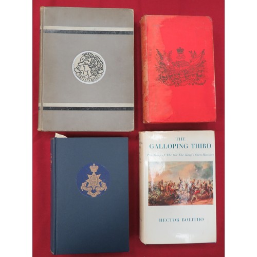 207 - Four Regimental Histories
consisting History Of The 45th 1st Nottinghamshire Regiment.  Printed 1902... 