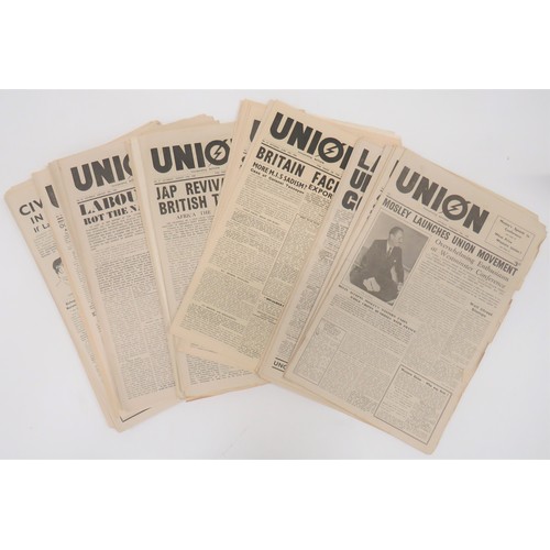 225 - BUF British Union of Fascists Union Movement 1948-1950 Official Newspaper 