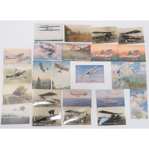 Original Aviation Postcards Mostly WW1.