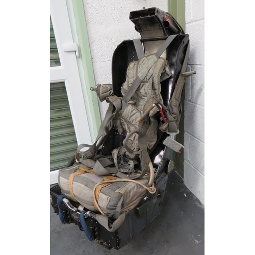 400 - 1960's Martin Baker Ejector Seat and Parachute
alloy and fibre bucket seat with high back rest and h... 