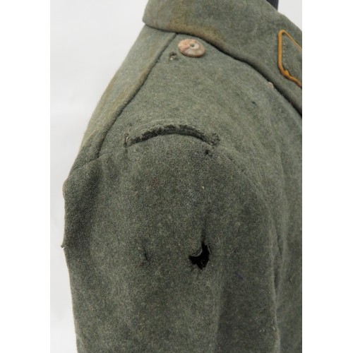 372 - German Third Reich rare Self Propelled Gun Unit Wrap Over Tunic and Trousers
field grey, wrap over s... 