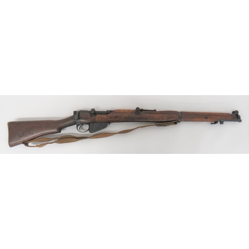 178 - Deactivated British SMLE MKIII* Issue Rifle
25 1/4 inch, .303 barrel.  Top mounted leaf sight.  Body... 