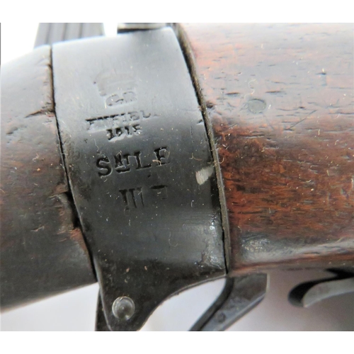 178 - Deactivated British SMLE MKIII* Issue Rifle
25 1/4 inch, .303 barrel.  Top mounted leaf sight.  Body... 