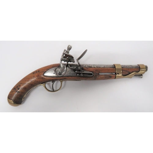 1777 Pattern French Naval Flintlock Pistol