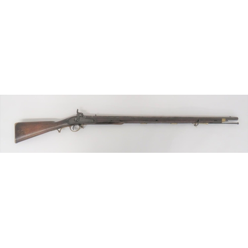 219 - Pattern 1839/42 EIC Musket
.750 musket bore, 39 inch, smoothbore barrel  Front stud sight and r... 