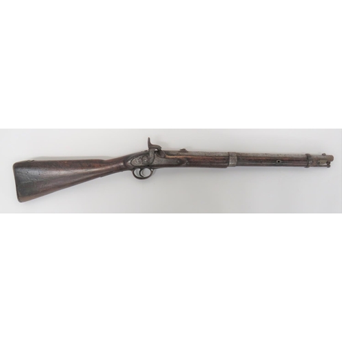 220 - Pattern 1856 East India Pattern Cavalry Carbine
.577, 21 inch barrel with front stud sight and rear,... 