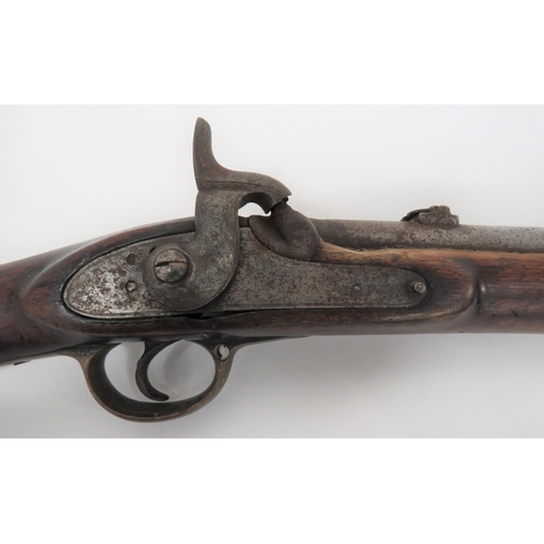 220 - Pattern 1856 East India Pattern Cavalry Carbine
.577, 21 inch barrel with front stud sight and rear,... 