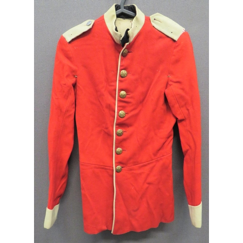 331 - Pre WW1 Infantry Scarlet Dress Tunic
scarlet, single breasted tunic. &nbsp;High white collar and mat... 