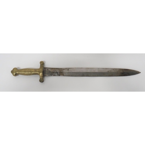 70 - French Artillery Pattern Gladius Short Sword
19 inch, double edged blade.  The forte with Frenc... 