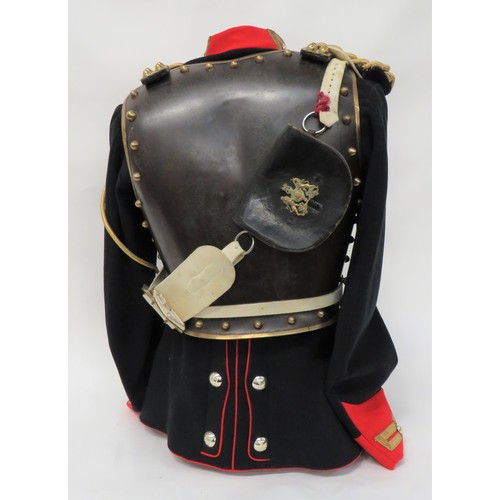172A - Royal Horse Guards Uniform and Cuirass SetPost 1953 Royal Horse Guards Blue dress tunic with anodise... 