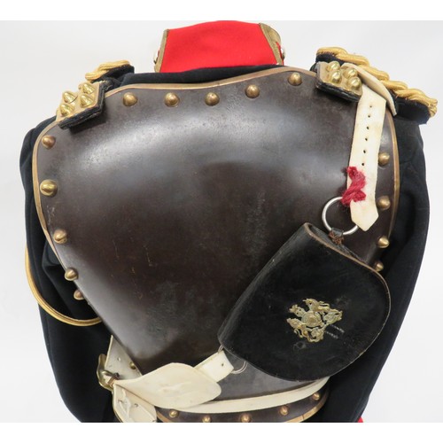 172A - Royal Horse Guards Uniform and Cuirass SetPost 1953 Royal Horse Guards Blue dress tunic with anodise... 