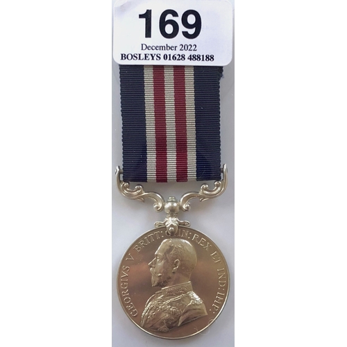 169 - WW1 1917 Royal Field Artillery Military Medal.  Awarded to 663154 DVR F. COWIE 18/D.A.C. RFA-TF     ... 