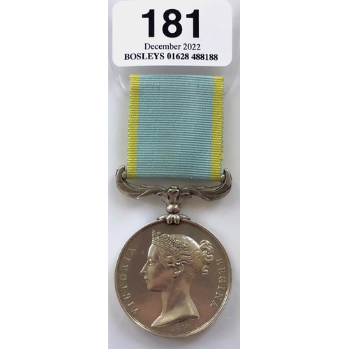 181 - Commissariat Department Crimean War Medal.  Awarded to P DEMPSEY COMMISSARIAT DEPARTMENT. Private im... 