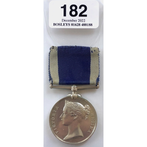 182 - Victorian Coast Guard Royal Navy Long Service & Good Conduct Medal.  Awarded to “W.H. WESTCOTT COMD ... 