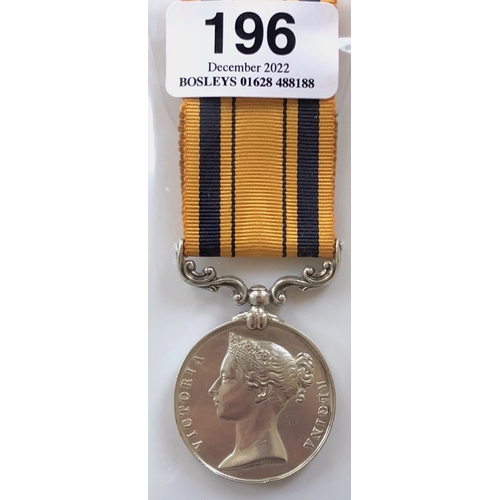 Army Service Corps South Arica Zulu War Medal.  Awarded to 507 PTE W.G. TREE A.S.C. Possibly renamed