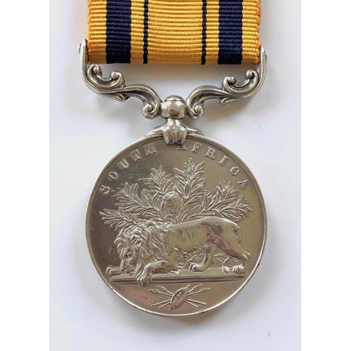 196 - Army Service Corps South Arica Zulu War Medal.  Awarded to 507 PTE W.G. TREE A.S.C. Possibly renamed