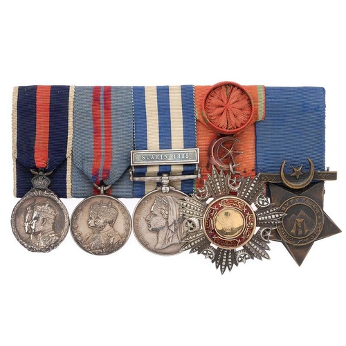 217 - 1st Bn Coldstream Guards Campaign Medals of Lieut.-Colonel Sir Charles Arthur Andrew Frederick GCVO ... 