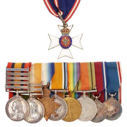 218 - Royal Fusiliers Medal Group of Lieutenant-Colonel Sir Edward Boscawen Frederick CVO, 9th Baronet,   ... 