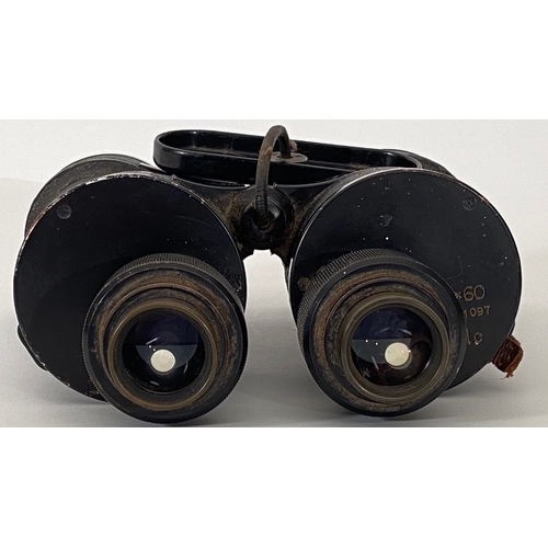 401 - German Third Reich WW2 pair of 8 x 60 Kriegsmarine U Boat Binoculars   A good scarce pair by Carl Ze... 