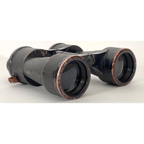 401 - German Third Reich WW2 pair of 8 x 60 Kriegsmarine U Boat Binoculars   A good scarce pair by Carl Ze... 