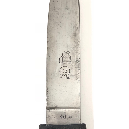 415 - German Third Reich Hitler Youth Knife by Carl Eichorn, Solingen  A good scarce example, the plain bl... 