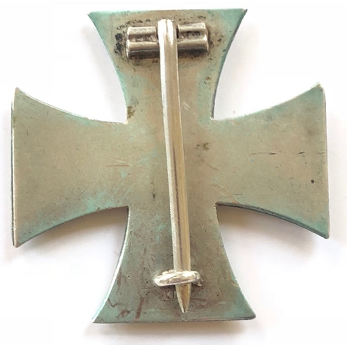 420 - Imperial German 1914 Iron Cross 1st Class by Konigliche Munzamt Orden, Berlin.  A good example with ... 