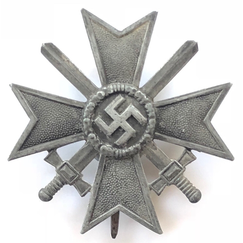 423 - German 3rd Reich 1939 War Merit Cross 1st Class with swords by Wilhelm Deumer, Ludenscheid.  Good di... 