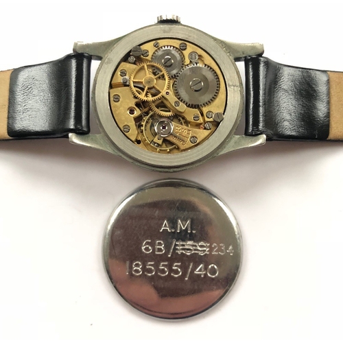 454 - RAF WW2 Period Aircrew Wristwatch 6B/234.  Two examples of the Air Ministry issue Pilots wristwatch.... 