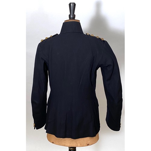 368 - Edwardian Indian Medical Service Officer Patrol Tunic. This dark blue regulation pattern is tailored... 