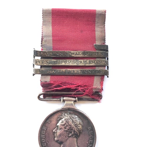 214 - 51st Regiment Officer Waterloo Medal. Awarded to CAPT EDW. H. FREDERICK 51ST REG LIGHT INF. The orig... 