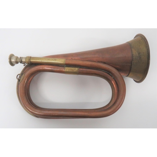 235 - Boer War Period 1898 Dated Essex Reg Bugle
copper and brass military bugle with broad arrow stamped,... 