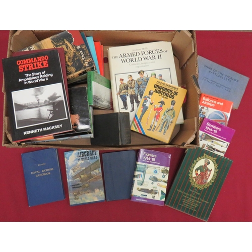 274 - Military Orientated Books
including Armed Forces Of World War II ... Naval Ratings Handbook ... The ... 