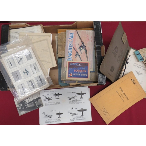 287 - Quantity Of Aviation Ephemera
including Service Handbook V-1650-1 and Merlin 28-29-31 Aircraft Engin... 