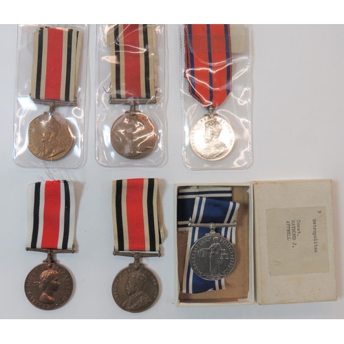 230 - Police Medals
consisting 1911 Coronation named 