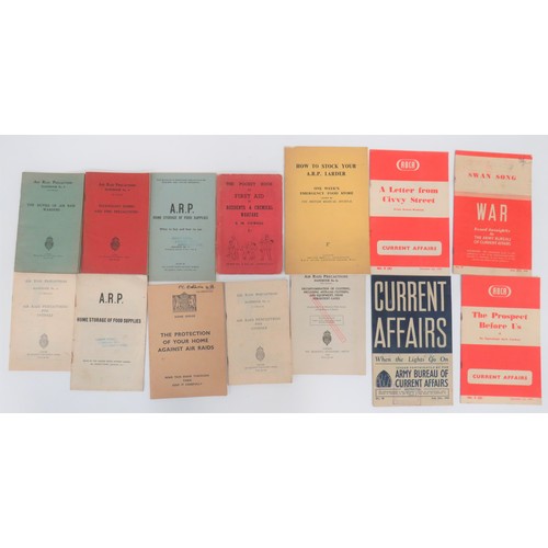 290 - Air Raid Precautions Booklets And Paperwork
books include Defence Against Gas 1935 ... Personal Prot... 